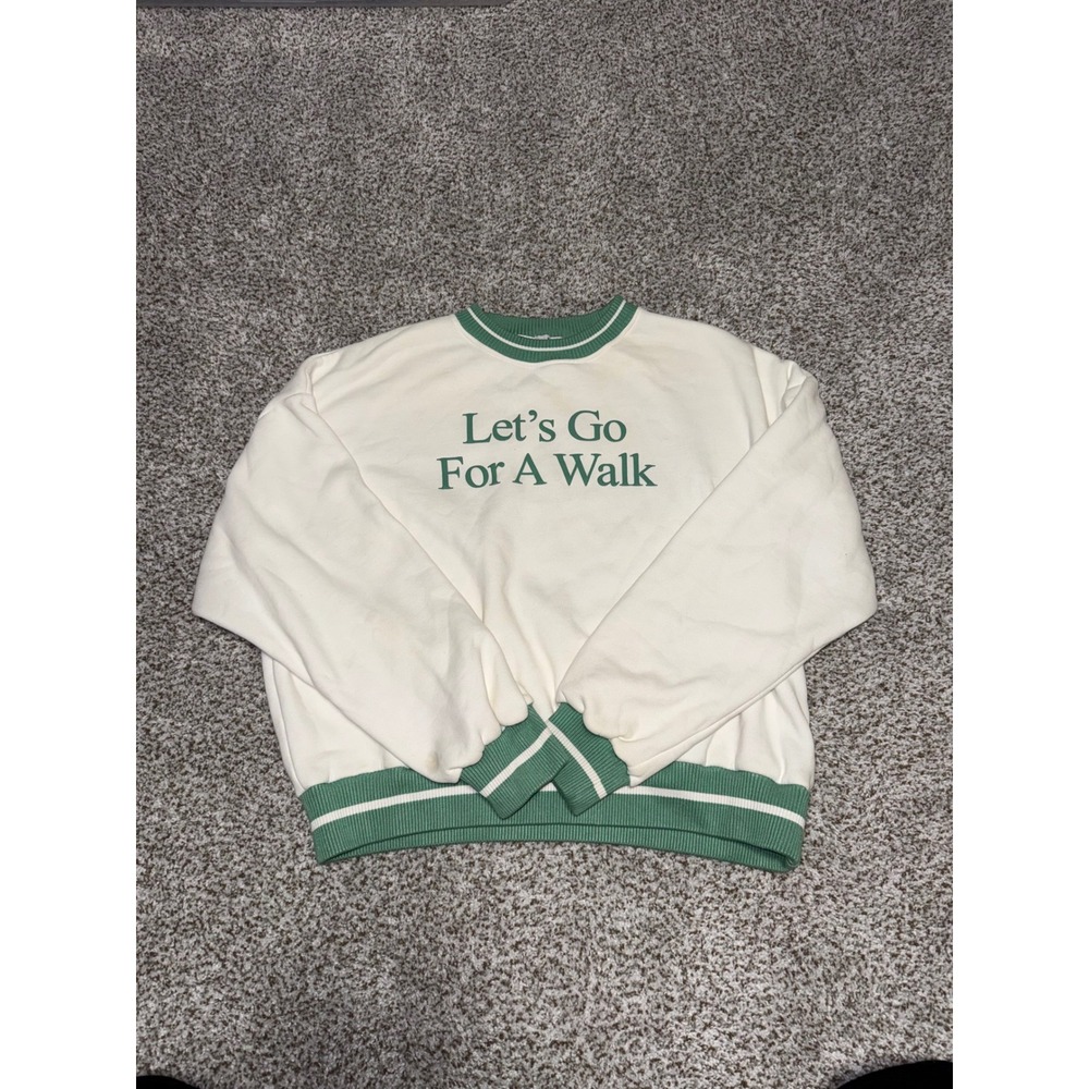 "Let's Go For A Walk" Crewneck
